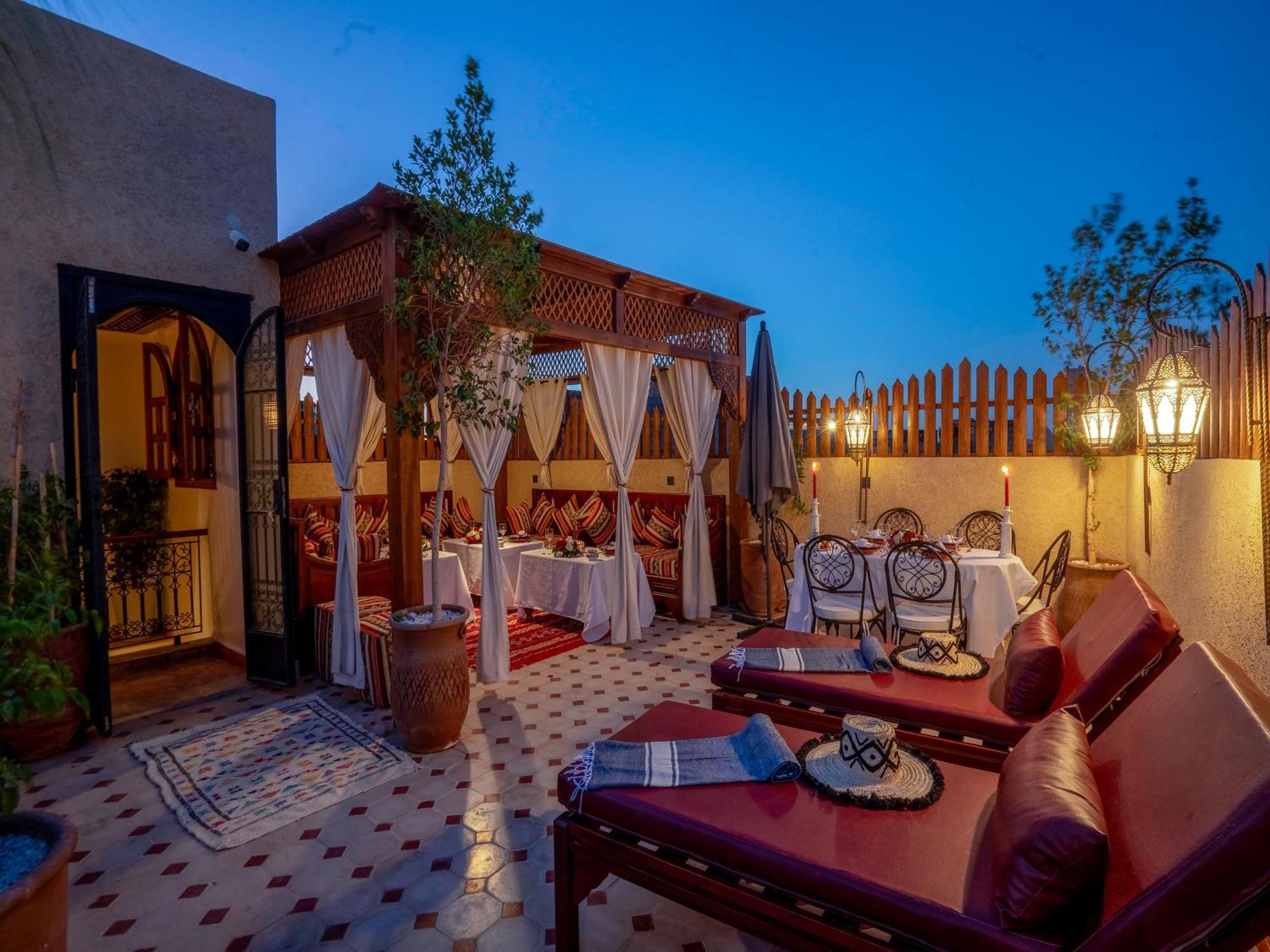 Riad Le Nid De Fatima Марракеш Экстерьер фото