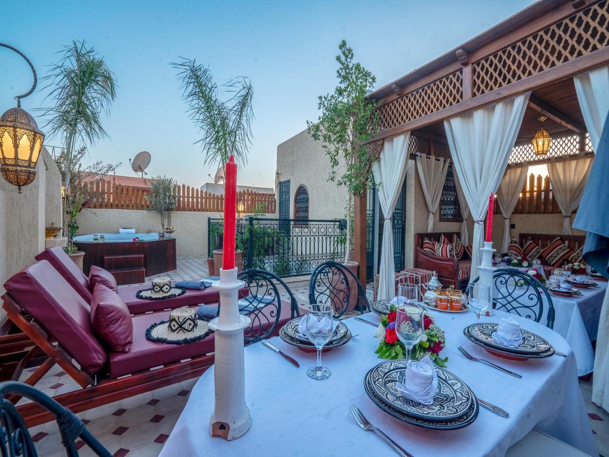 Riad Le Nid De Fatima Марракеш Экстерьер фото