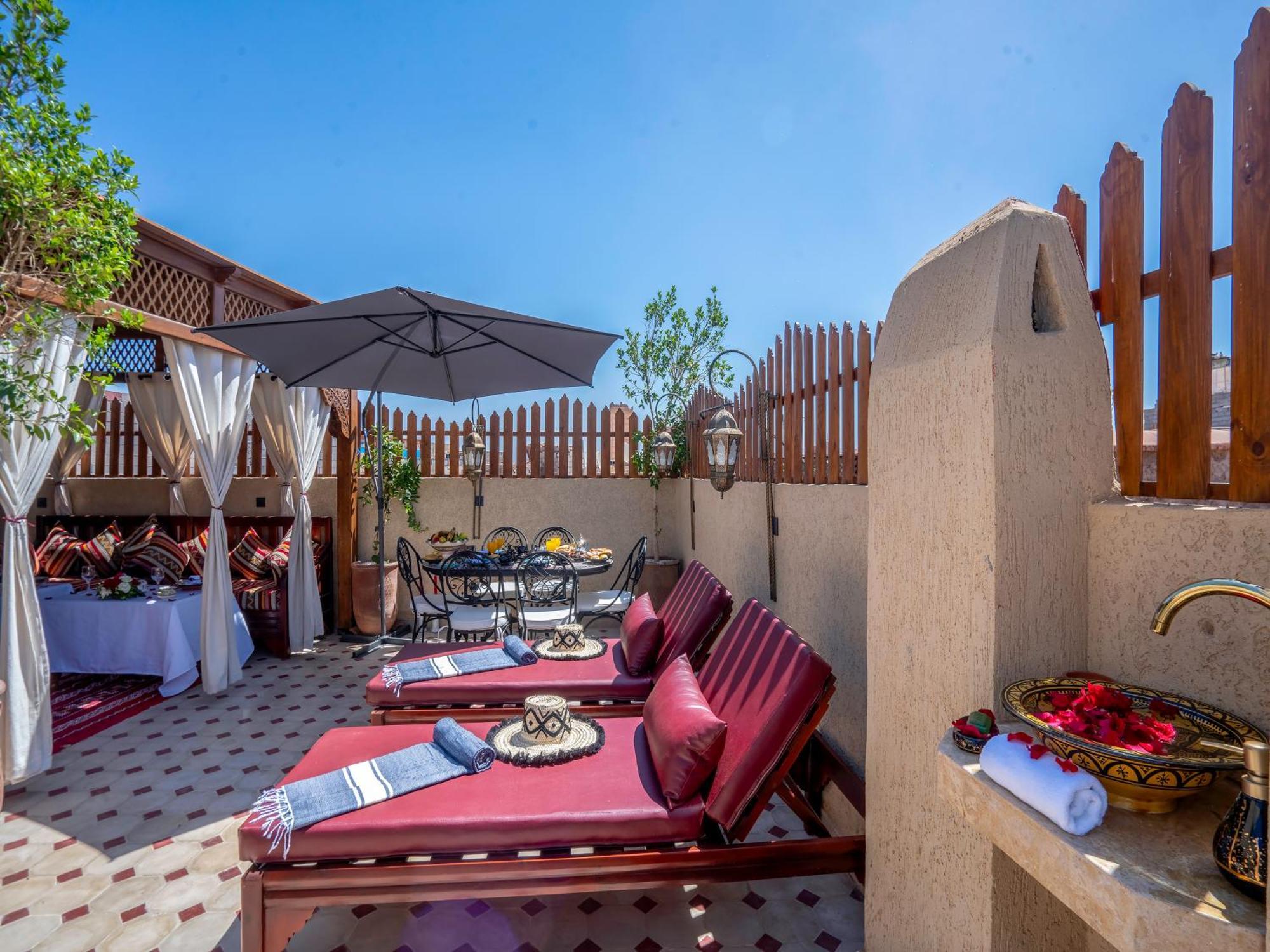 Riad Le Nid De Fatima Марракеш Экстерьер фото